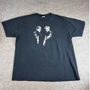 VINTAGE Boondock Saints Shirt Mens Black Movie Graphic Tee USA Preshrunk XL